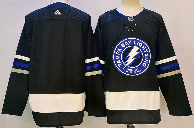 Men's Tampa Bay Lightning Blank Blue jersey